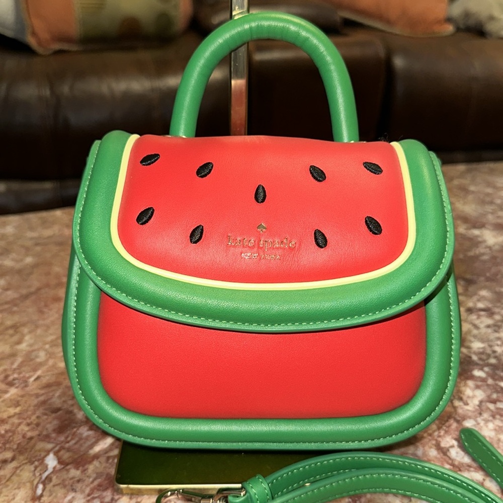 Kate Spade watermelon purse - Picture 3 of 17